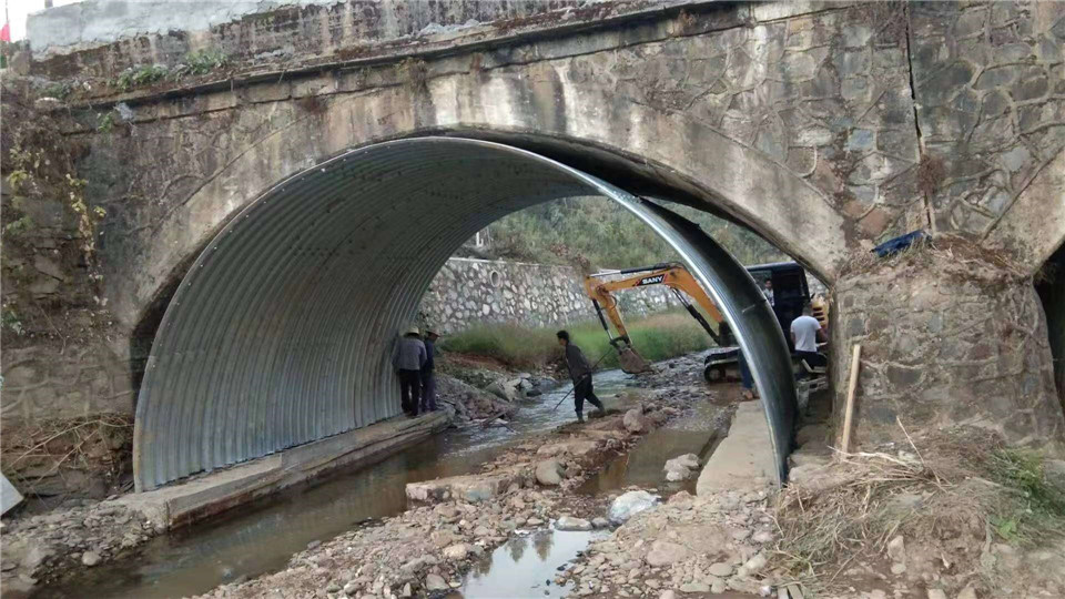 如何正確安裝拼裝金屬波紋涵管、鍍鋅波紋涵管
